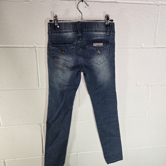 Hudson girls pull on button flap pocket jeans - Picture 5 of 7